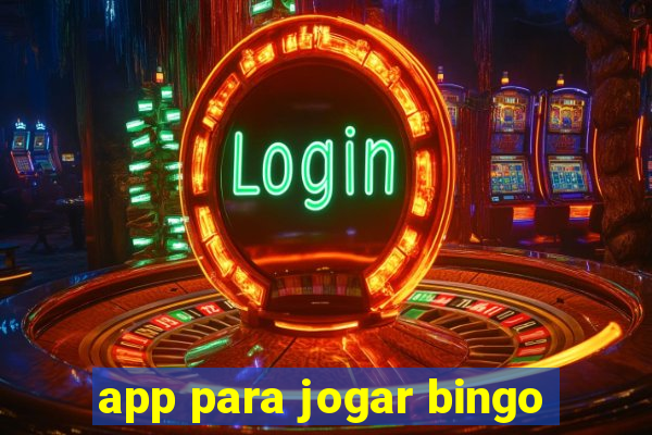 app para jogar bingo